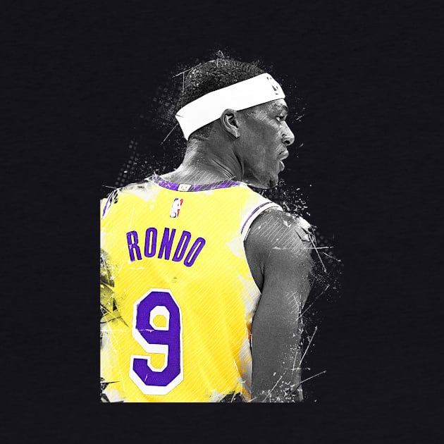 Rajon Rondo by Creativedy Stuff